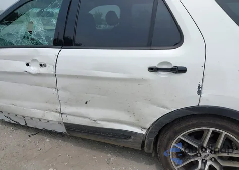 2016 Ford Explorer Sport from USA, damaged, VIN 1FM5K8GT3GGB14537